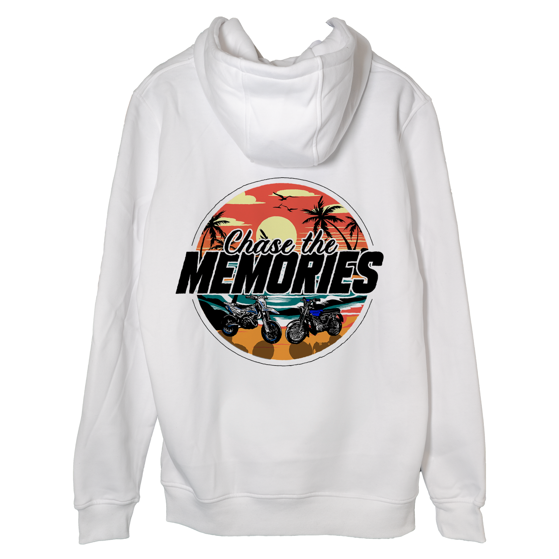Chase the Memories Hoodie - Weiß
