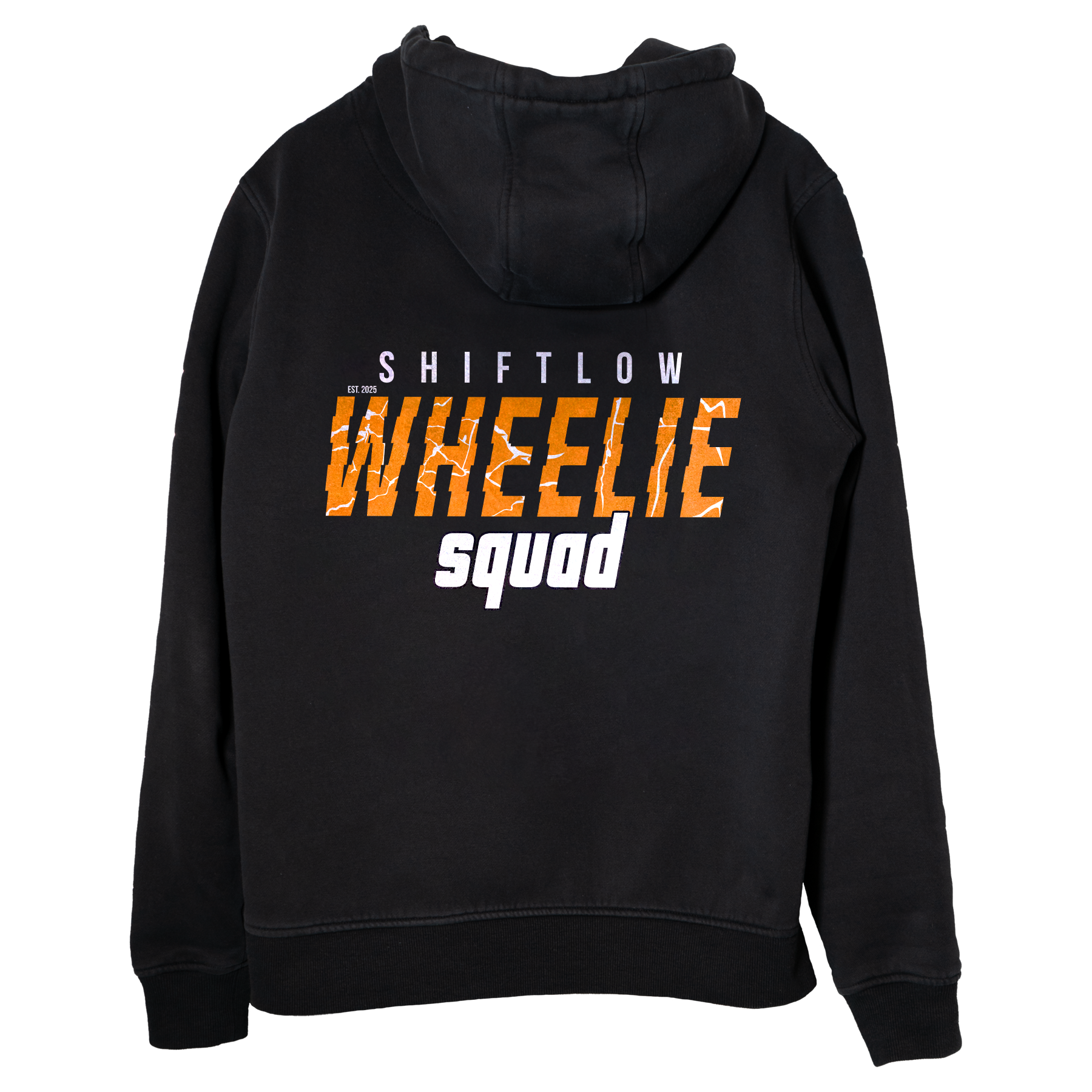 Wheelie Squad Hoodie - Orange