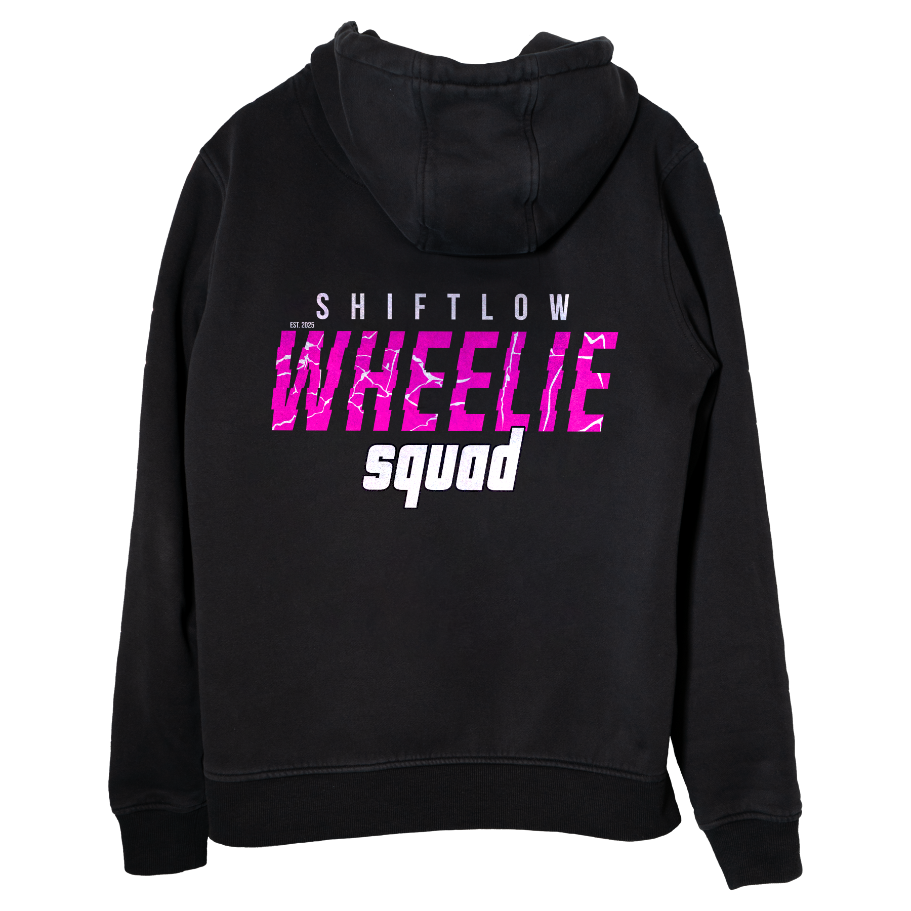 Wheelie Squad Hoodie - Pink