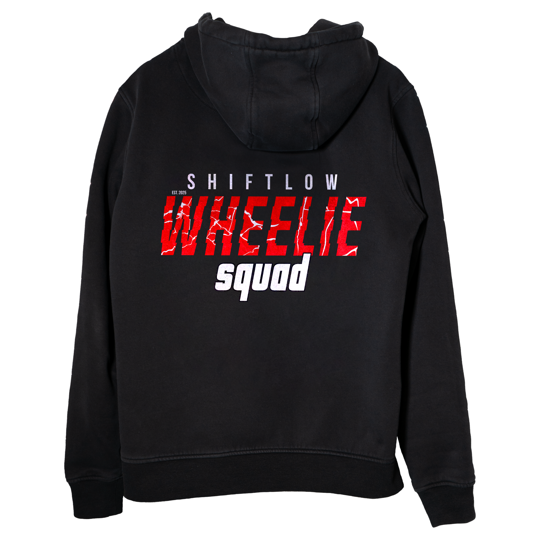 Wheelie Squad Hoodie - Rot