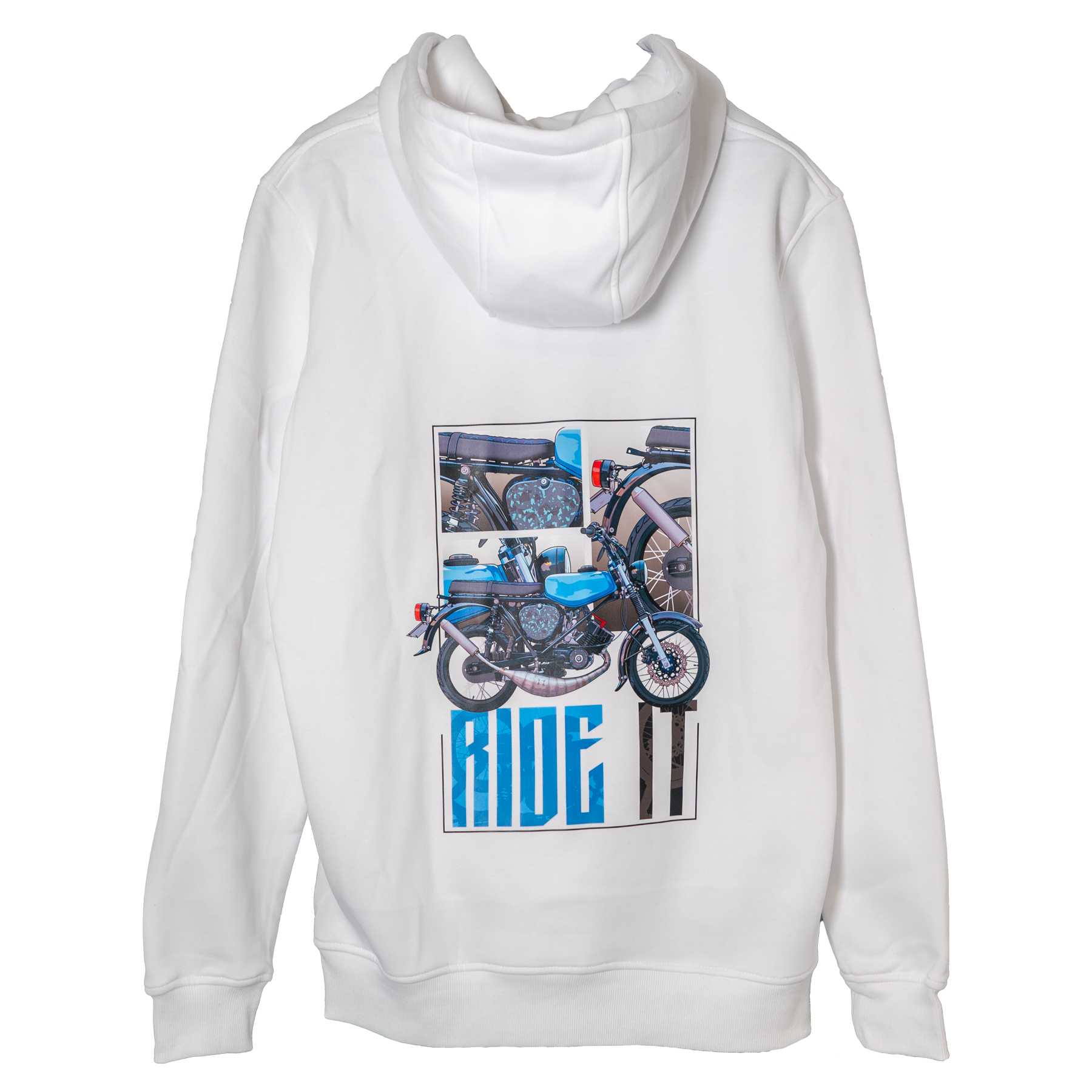 RIDE IT Hoodie - Weiß