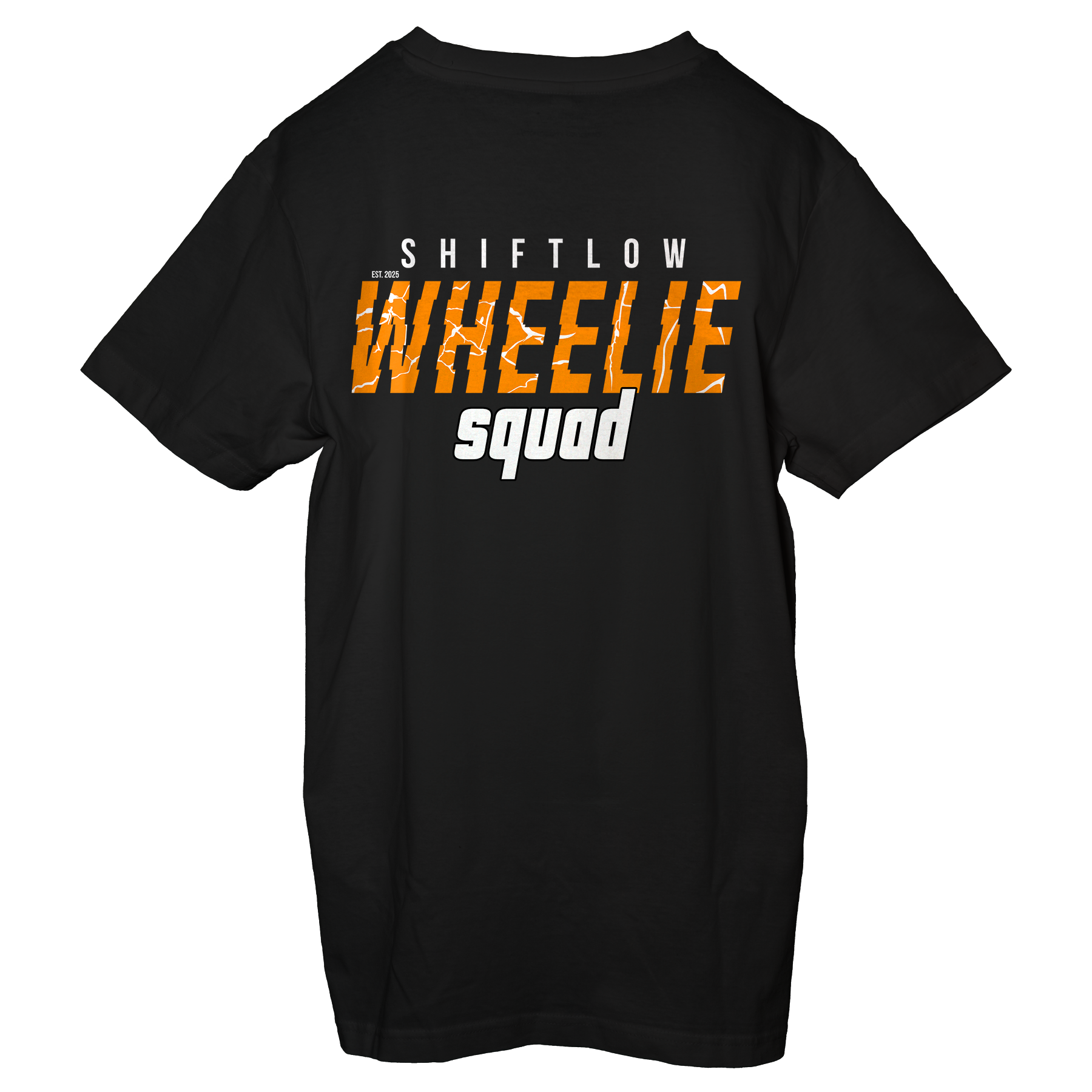 Wheelie Squad Shirt - Orange