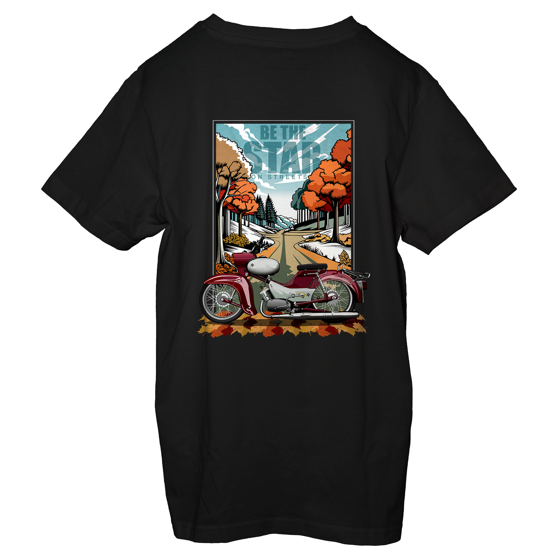 Star on Streets Shirt - Schwarz